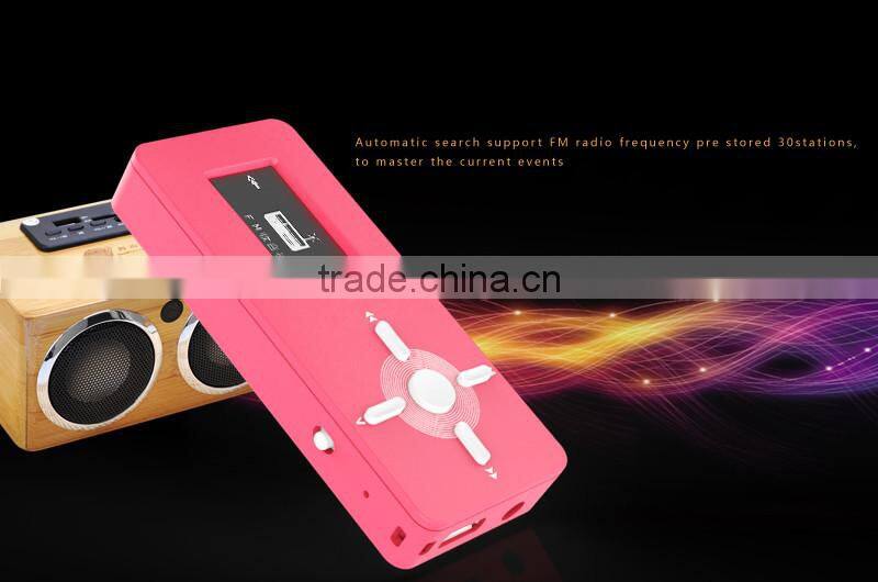 New Model Multi-Language Smallest HiFi Mp3 Player with Voice Recorder and FM Function HM01