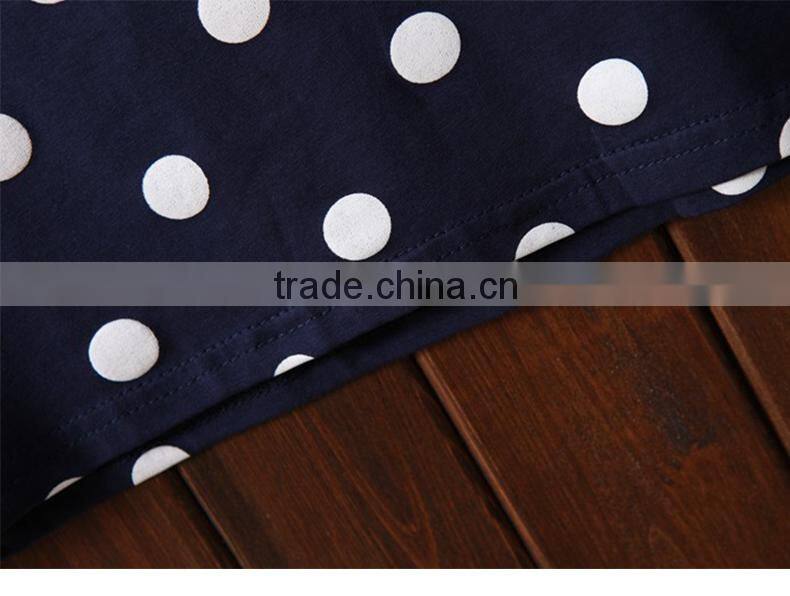 Online shopping india wholesale women's high quality cheap cotton dot t shirt