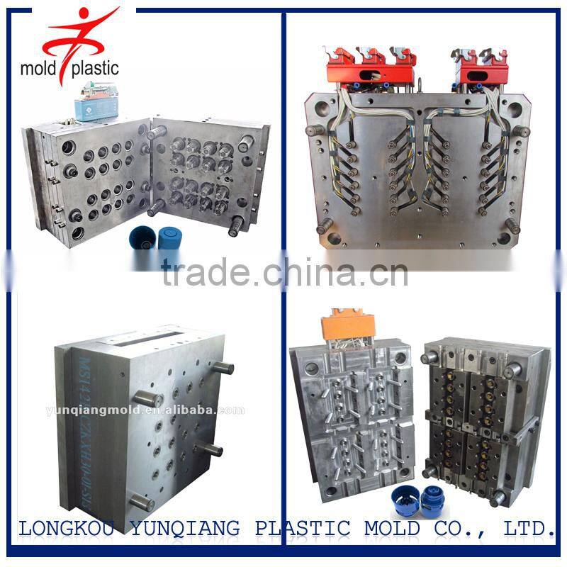 injection blow molding plastic cap mould