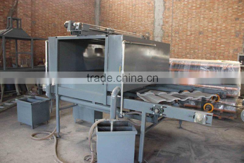 Trade assurance china product stone coated sheet forming machine,tile making machine for sale
