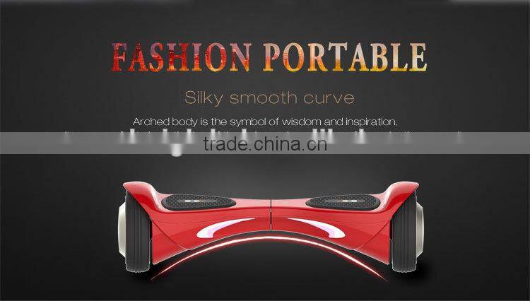 10km/h speed bluetooth 4.0 2 wheel electric self-balance scooter