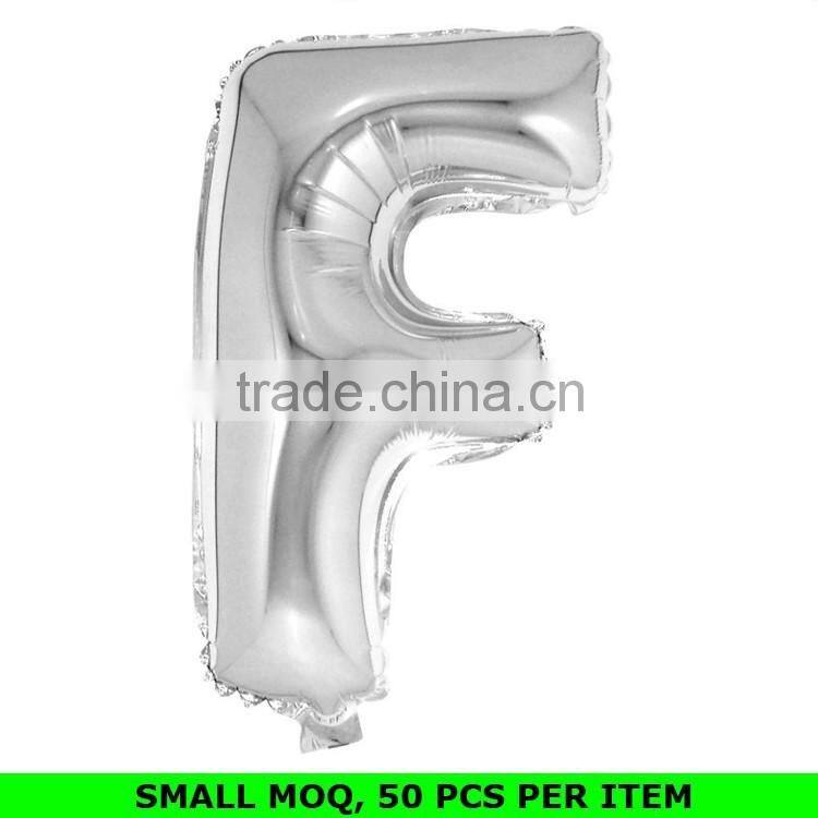 China Wholesale Various Kinds of Alphabet Letter Foil Balloons