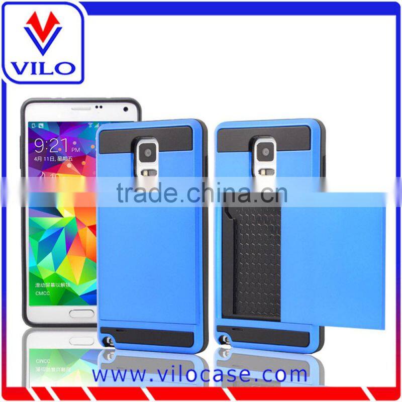 card holder tpu+pc 2 in 1 hard back case for iphone 6s