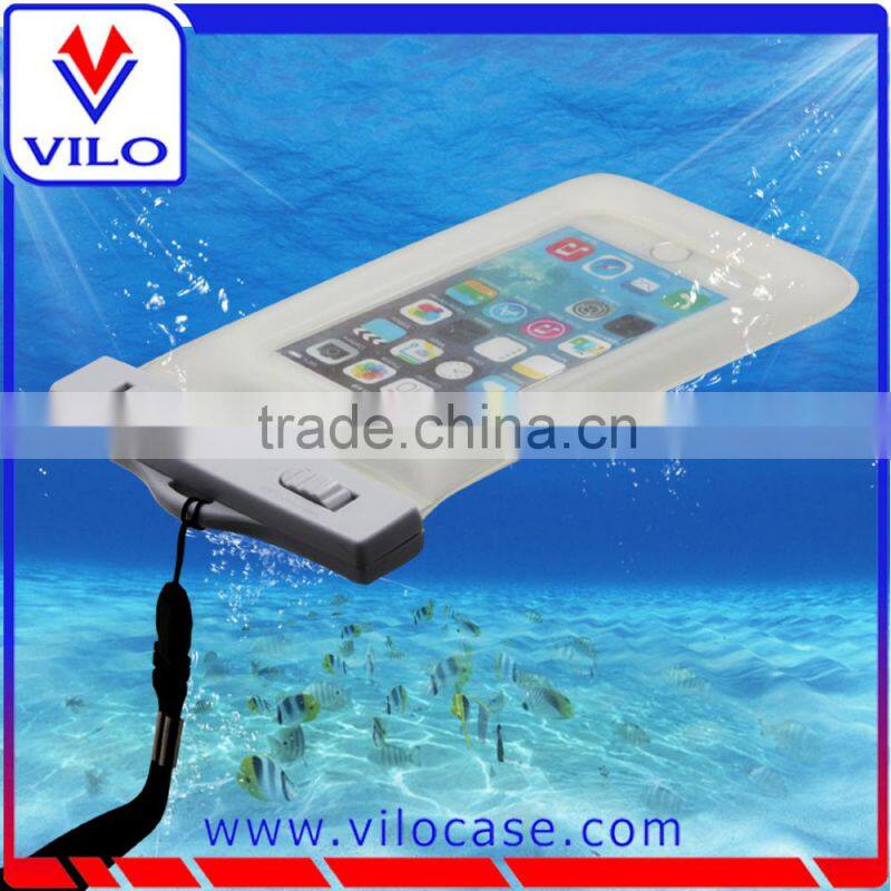 Floating protective waterproof pouch for all smart phones