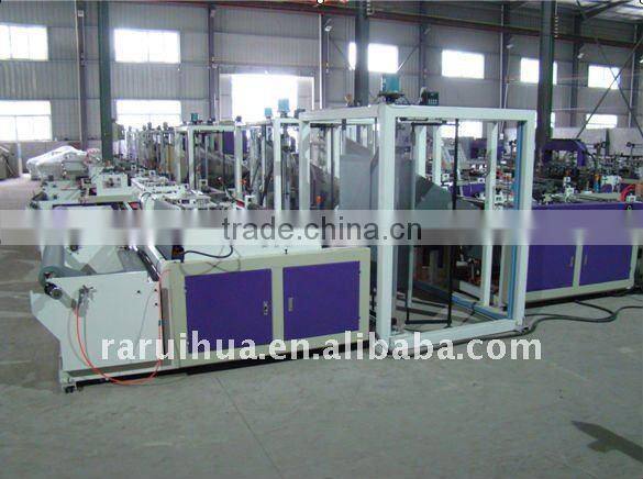 Plastic Bag Making Machine for Low Density Polyethylene Bags, Double Channel Plastic Volume Bag Making Machine