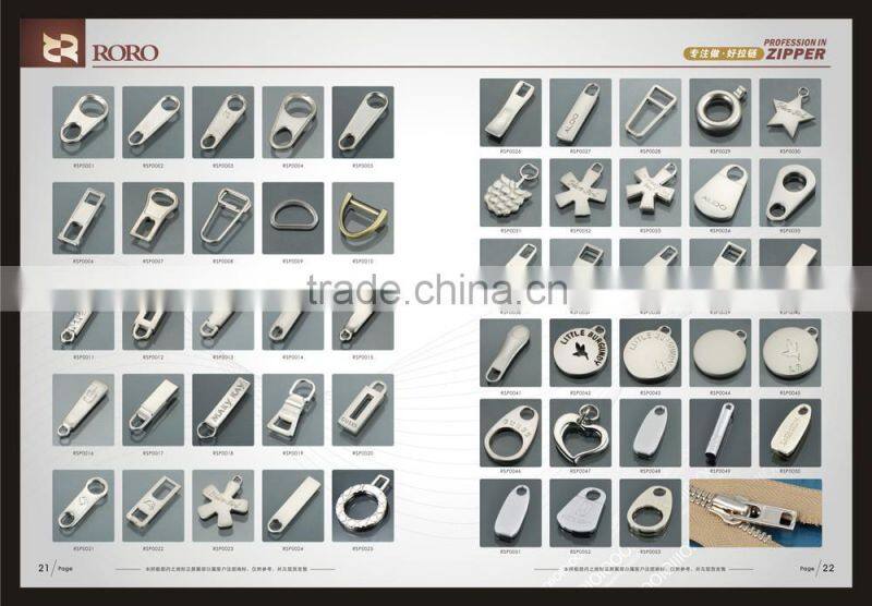 nylon zipper head in zipper slider