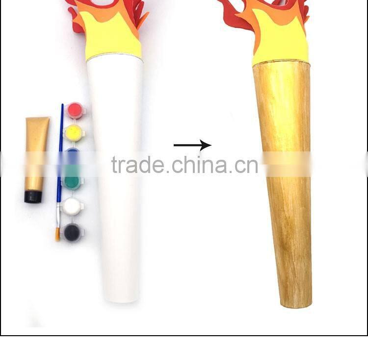Eco-friendly Material DIY Torch Kids EVA Foam Toy