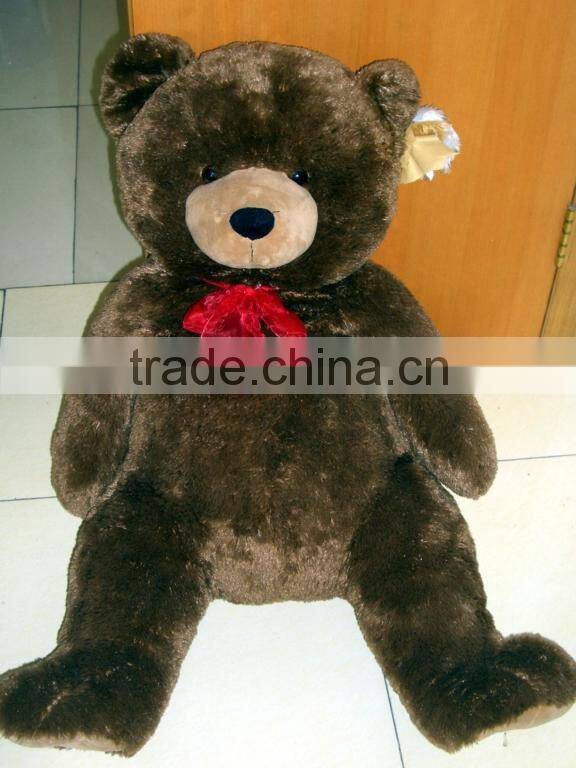 9" Cute Teddy Bear - Pink Girl bear with clothe
