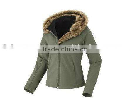 Top quality luxurious lady's jacket