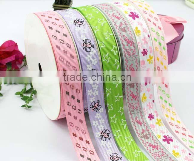 Wholesale different styles polyester print ribbon