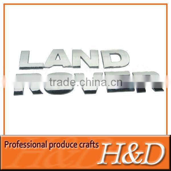 China 2012 Various logo custom car nameplate