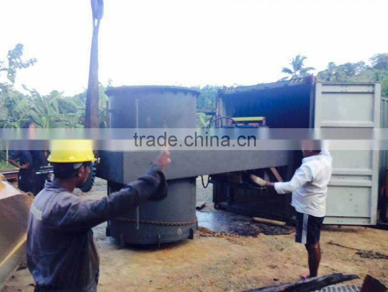 Series GCT dry roll-type permanent Dry sand magnetic separator