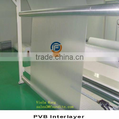 Clear bulletproof PVB film manufacture from China