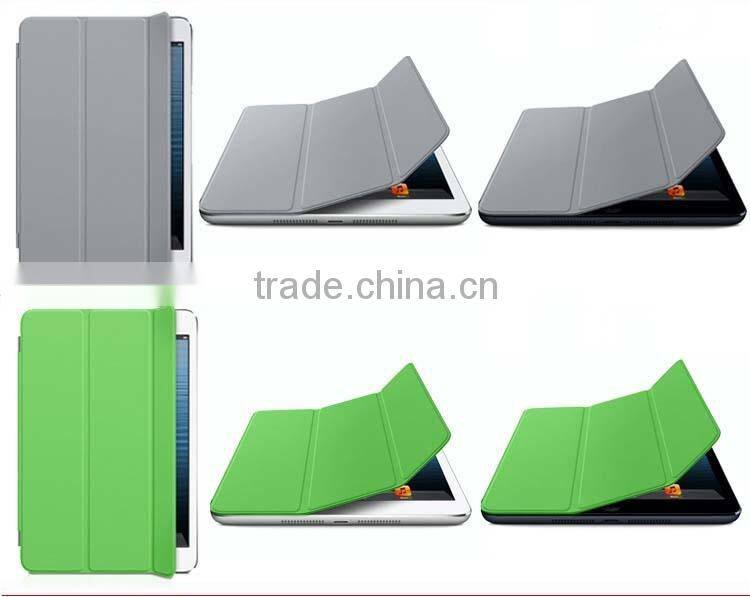 Smart leather case for iPad mini 2 with Sleep Function and Support Stand