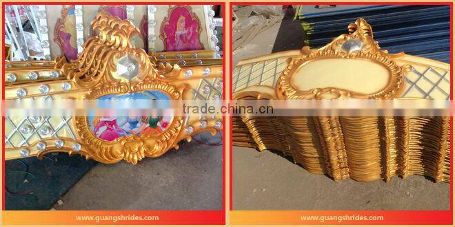 popular! luxury playground merry go round for sale with LED lights