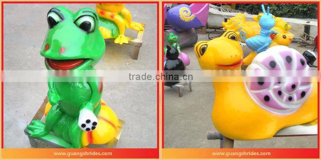 Alibaba fr water amusement rides for sale, cartoon snail attack for kids carnival