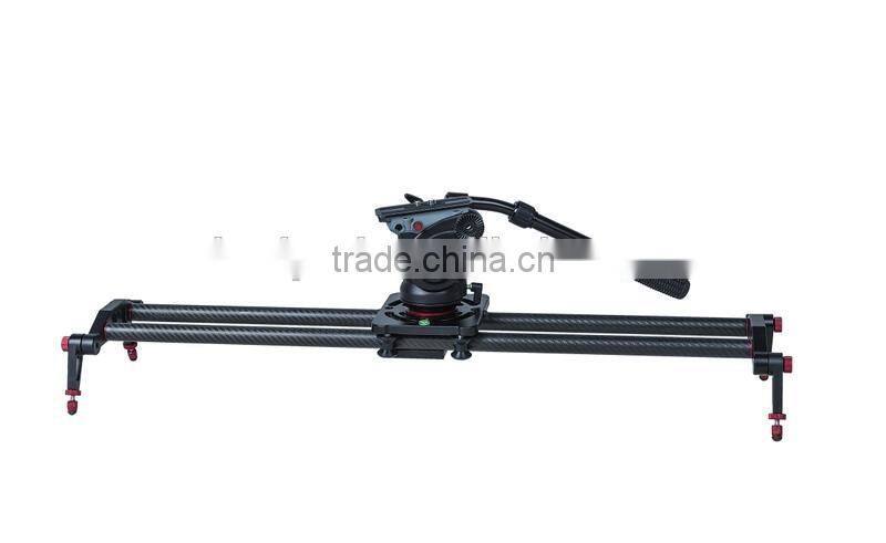 DS-S01+DS750H adjustable carbon fiber sliding rail and head set for camera use