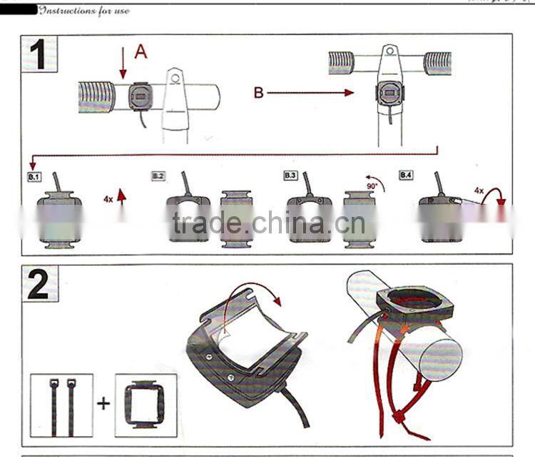 Wholesale IP67 wireless cycle computer bicycle speed meter