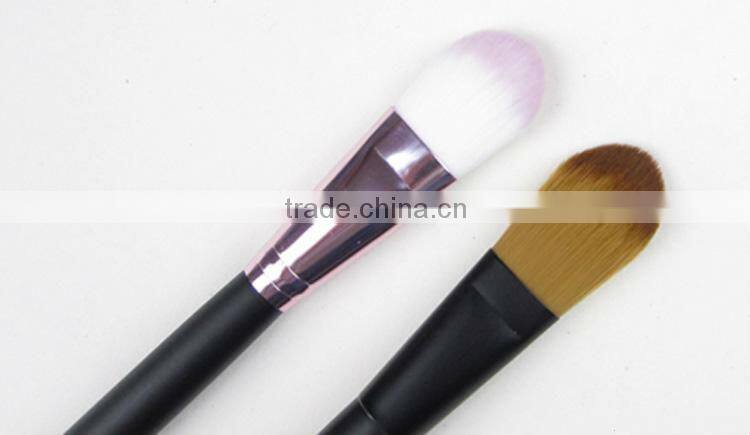 black foundation makeup brush/synthetic hair mask brush