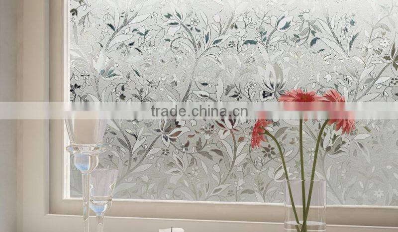 2015 Simple Style Window Static Cling Film For Bathroom Glass Accessory