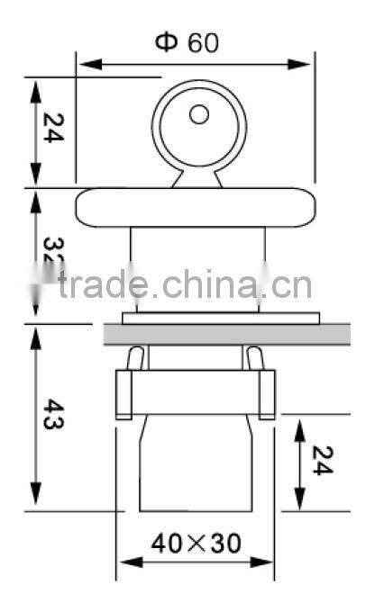 UTL Chinese Goods Wholesale Waterproof Momentary Key Emergency Push Button Switch