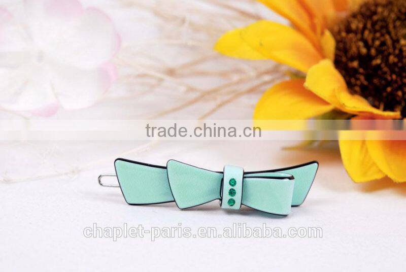 chaplet rhinestone hairpin for girls