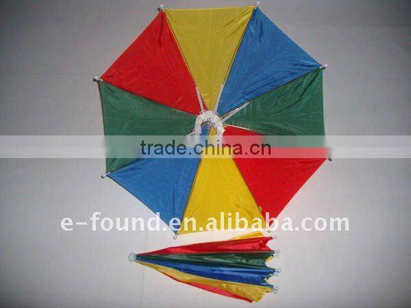 Square Flag Head Hat Umbrella