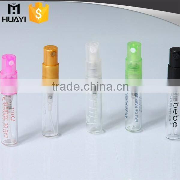 mini glass test tube bottle for perfume sample