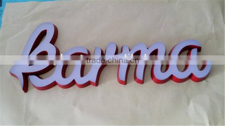 Hot Sale Waterproof Alphabet Custom Led Letter Mini