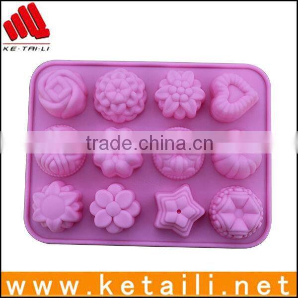 3D Silicone Chcolate and Cake Decorating Molds