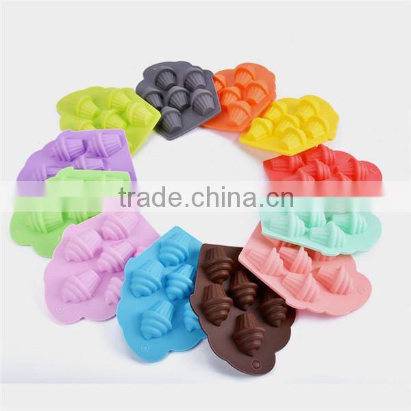 Popular silicone human heart cake mold