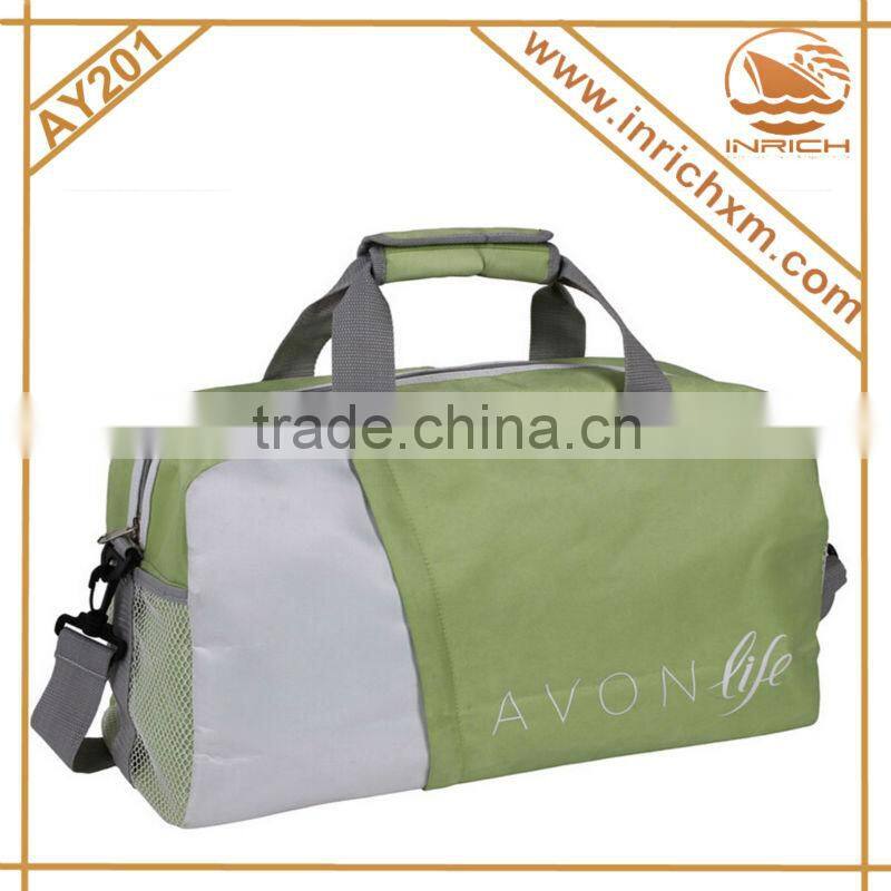 New design fashion gym duffel bag, custom promotional sports bag