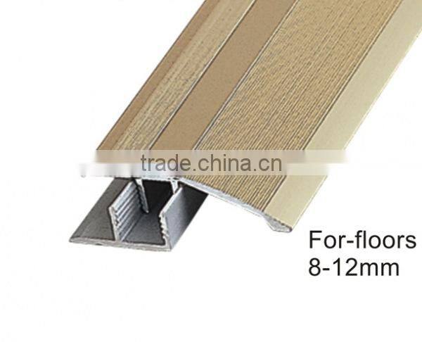 Aluminium floor edge strip