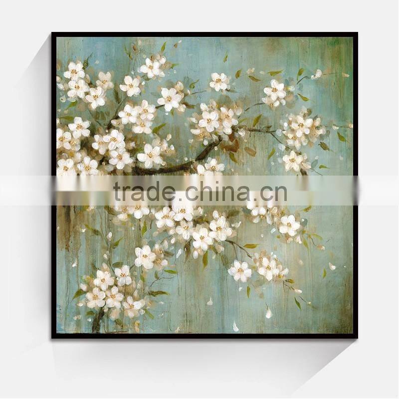 Shu1716 Thick textured handmade landscape canvas painting