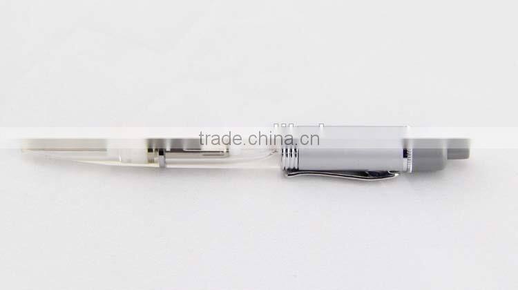 metal touch pen with led light