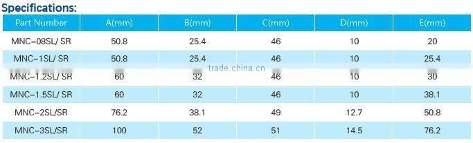 MNC-4SL/Height of Center Height 68mm/High Precision Kinematic Mounts with 2 adjusters/kinematic mount
