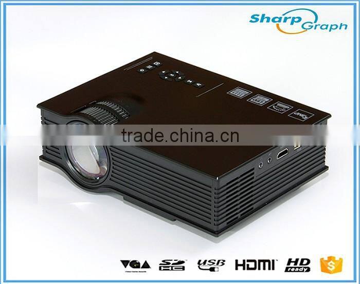 2016 Wholesale UNIC Full HD LED Laser Beamer 3D Holographic 1080p Projector UC40+