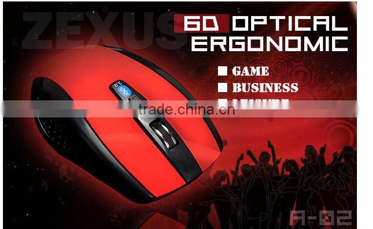 2015 Wireless Bluetooth Mouse Gaming Mouse Wireless Mice 2.4GHz Computer Mouse for Laptop Notebook Bluetooth Optical Mouse