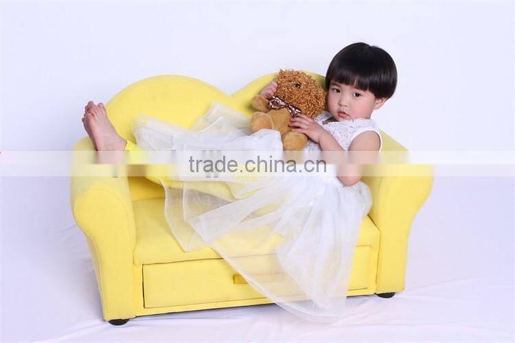 Baby Furniture Two Seat Sofa with Storage