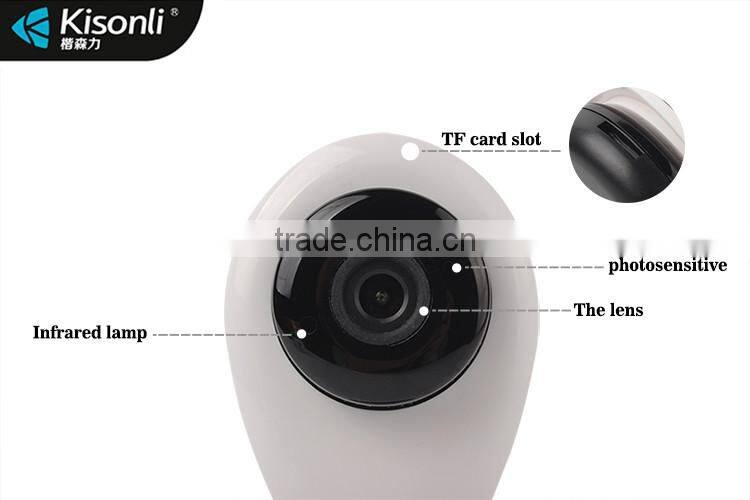 High Quality night vision camera, wireless ip camera with TF Card