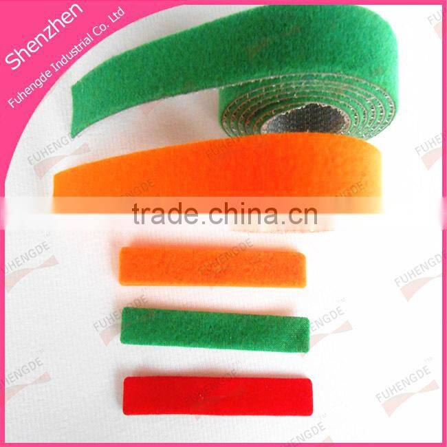 Unitape back to back injection hook soft loop in a roll