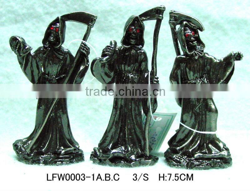 2014 hot sell pewter wizard statue for decoration