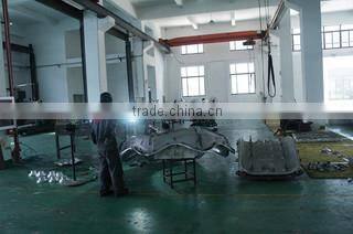 custom rotational tool for the fuel tank. rotomolding ,roto-mold making