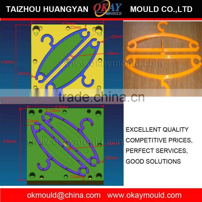 Hanger mold ,2 cavity with long lifespan