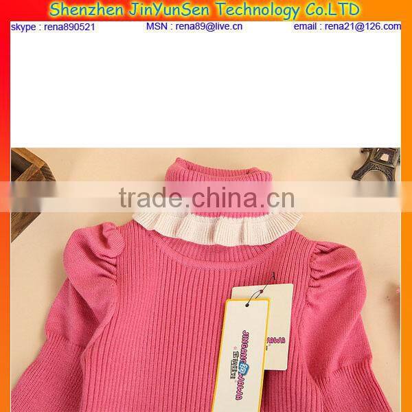 wool hand knitted winter kid sweater design