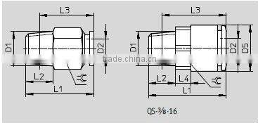 high quality FESTO QS pneumatic fitting