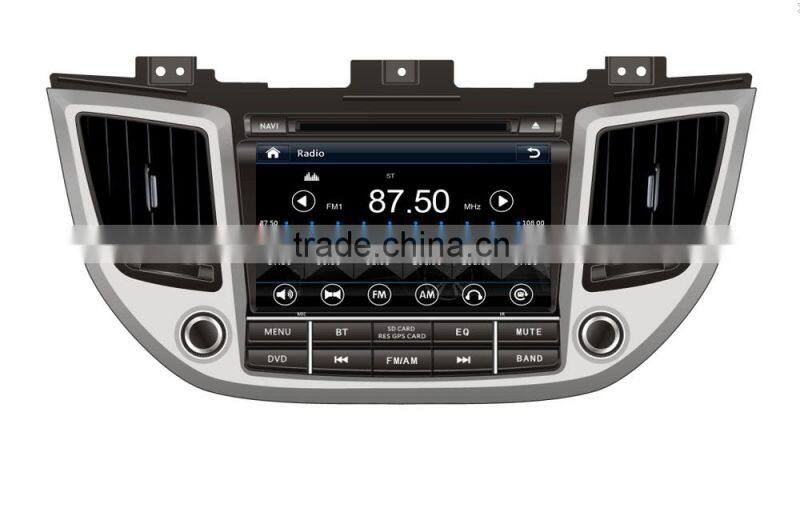 car multimedia for hyundai ix35 2015 with CD player car rear view camera headrest monitor 1080P 10disc