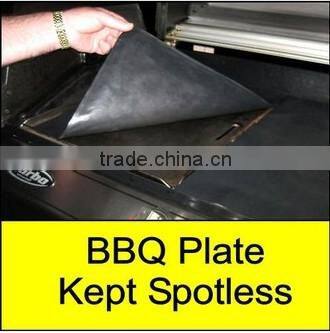 BBQ Grill Sheets Mat ,100% Non Stick Safe ,Extra Thick,Reusable and Dishwasher safe, 3 piece of (13"x15.75")