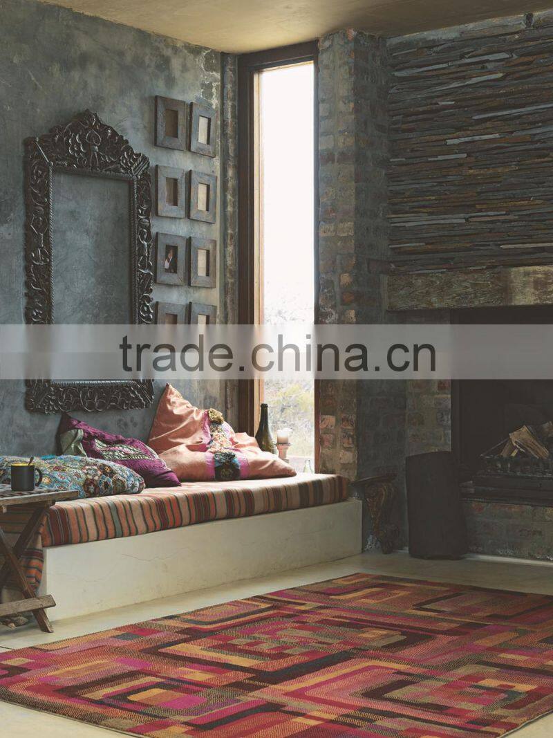 100% wool custom rug use for home and hotel