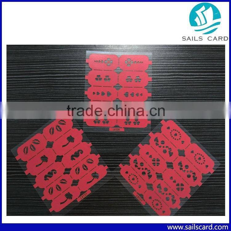 Beautiful Ble nail stencil sticker machines for nail art